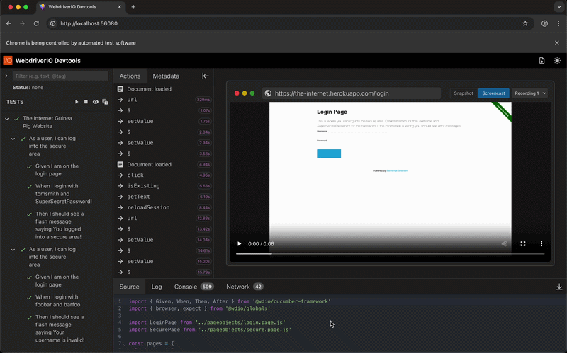 Screencast Demo